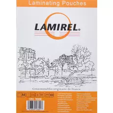 Пленка Fellowes LA-78658 для ламинирования Lamirel А4, 100мкм, 100шт