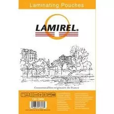 Пленка Fellowes LA-78664 для ламинирования Lamirel 65x95мм, 125мкм, 100шт