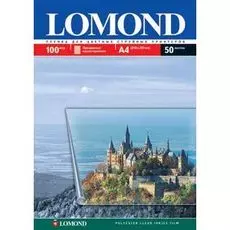 Пленка Lomond 0708411 PET Ink Jet Film – прозрачная, А4, 100 мкм, 10 листов, для струйной цветной пе