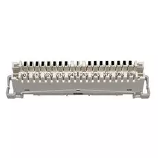 Плинт Cabeus DM-10P-P размыкаемый на 10 пар, для крепления на штанге, маркировка 0-9