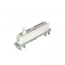 Плинт NikoMax NMC-PL-DP1-10 размыкающий на 1 пару, разные цвета, 10шт