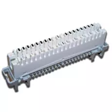 Плинт TWT TWT-LSA10P-DIS-Q размыкаемый LSA-PLUS-PROFIL, 10 пар, маркировка от 0 до 9, Pro, под хомут и профиль