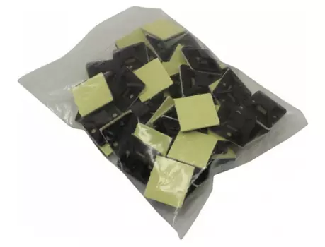 Площадка 5bites CTM3030-50BK (самокл.) 30мм/50шт