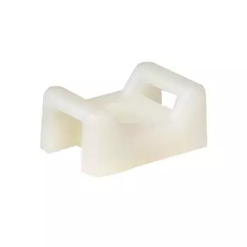 Площадка под хомуты EKF pmo-22-16-w (22x16) с монтажным отверстием М4 белая (100шт.)