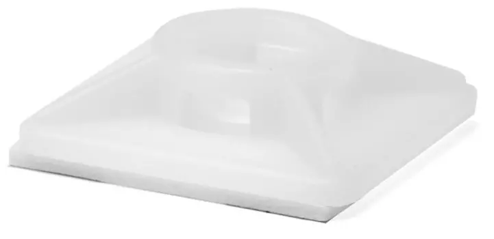 Площадка самоклеящаяся DKC 25473SR двойная самоклеящаяся 28x28, белая для хомутов шириной до 4,8 мм, "Quadro", уп/100 шт, (замена выведенному из ассор