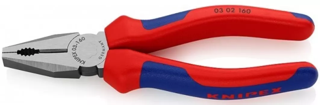 Плоскогубцы Knipex KN-0302160 комбинированные L-160мм