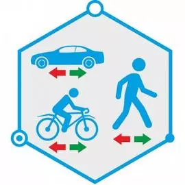 ПО TRASSIR TRASSIR Direction Detector детектор движения (человека, автомобиля, велосипеда) в запрещенном направлении на основе нейронных сетей, для ис