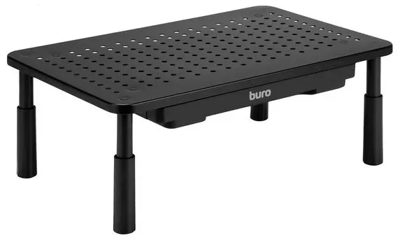 Подставка Buro BU-MS140 под монитор черная (2004147)