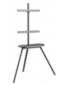 Подставка Cactus CS-ST2844GY для телевизора темно-серый 43"-65" макс.40кг напольный
