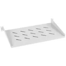 Полка Cabeus SH-J017-1U-315 19" перфорированная консольная 1U глубина 315мм