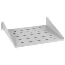 Полка Cabeus SH-J017-2U-400 19" перфорированная консольная 2U глубина 400мм