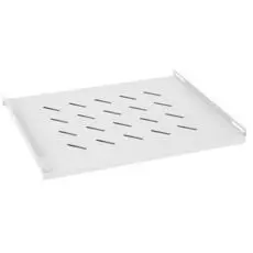 Полка Cabeus SH-J018-FC-800m 19" перфорированная глубиной 600 мм для напольных шкафов глубиной 800 мм