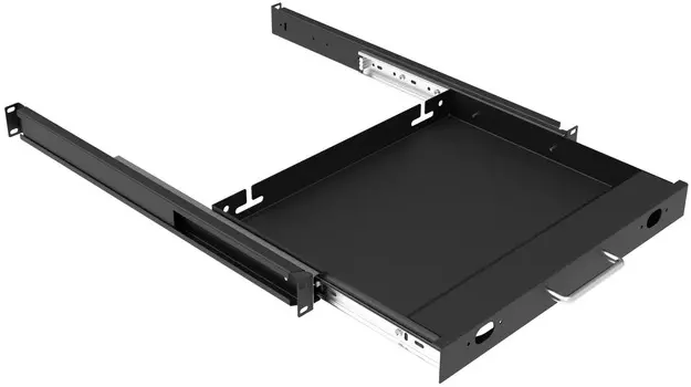 Полка для клавиатуры SNR SNR-SHELF-KEYBOARD-550-BS 19" глубиной 550мм, цвет черный