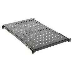 Полка ITK FS05-800PI 19" стационарная глубиной 800мм, черная