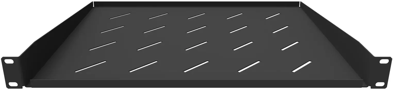Полка консольная SNR SNR-SHELF-06035-20BC для шкафов глубиной 600мм, (глубина полки 350мм) распределенная нагрузка 20кг, цвет-черный