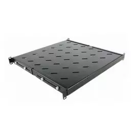 Полка NT S620 VA B 145439 19", черная, регулировка 620-720 мм., перфорированная