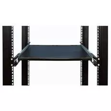 Полка NT SKS1 B 081960 19" выдвижная для клавиатуры, черная L=450-580мм., с направляющими