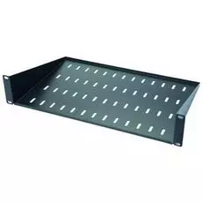 Полка угловая Eurolan 60A-02-30-11BL 2U, до 15 кг, глубина 300 мм