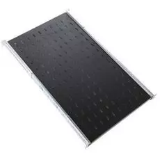 Полка выдвижная ЦМО ТСВ-58-9005 перфорированная с телескопическими направляющими, глубина 580 мм, черная