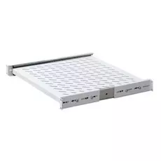 Полка выдвижная TLK TLK-SHFC-400R-GY 19", Ш418хГ400мм,для шкафа глубиной 600мм, серая