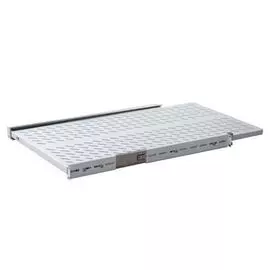 Полка выдвижная TLK TLK-SHFC-800R-GY 19", Ш418хГ800мм, для шкафа и стойки глубиной 1000мм, серая