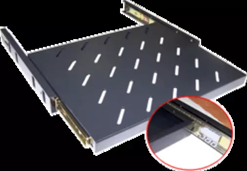 Полка выдвижная TWT TWT-CBB-SM-6/20 4 точки, для напольных шкафов глубиной 600 мм