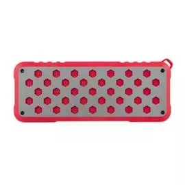 Портативная акустика 2.0 Rombica MySound Twinbox Red BT-S076 BT, TWS, FM, 10Вт, 1200 мАч, micro-USB, microSD, USB Type-A, микрофон, красный