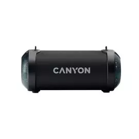 Портативная акустика Canyon BSP-7 CNE-CBTSP7 BT V5.0, Jieli JLAC6925B, 3.5mm AUX, 1*USB-A, micro-USB, 1500mAh, black