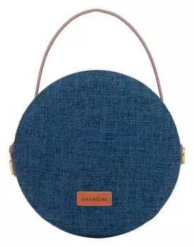 Портативная акустика Hyundai H-PAC520 8W 1.0 BT/3.5Jack 10м 2200mAh синий