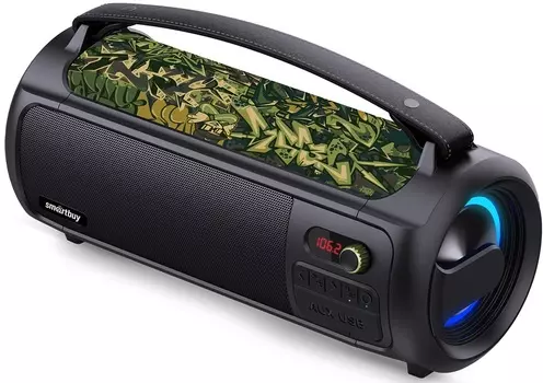 Портативная акустика SmartBuy SBS-5400 RELAX, 20Вт, Bluetooth, MP3, FM-радио, принт (1/6)