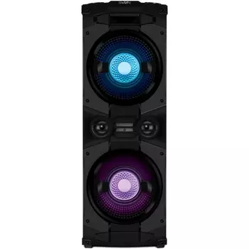 Портативная акустика Sven АС PS-1500 SV-022020 черная (500 Вт, Bluetooth, FM, USB, LED-дисплей, ~230В)