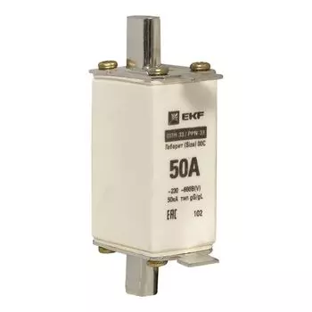 Предохранитель EKF fus-33/160/50 ППН-33 160/50А габарит 00