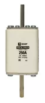 Предохранитель EKF fus-35/250/40 ППН-35 250/40А габарит 1