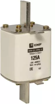 Предохранитель EKF fus-37/400/125 ППН-37 400/125А габарит 2