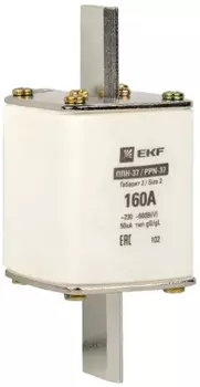 Предохранитель EKF fus-37/400/160 ППН-37 400/160А габарит 2