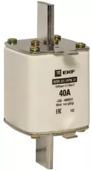 Предохранитель EKF fus-37/400/40 ППН-37 400/40А габарит 2
