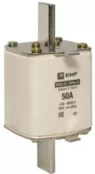Предохранитель EKF fus-37/400/50 ППН-37 400/50А габарит 2