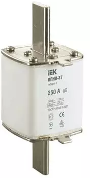 Предохранитель IEK DPP40-250 ППНИ-37, габарит 2, 250А