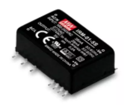 Преобразователь AC-DC сетевой Mean Well IRM-03-12 3Вт, вход 85…305В AC 47...440 Гц, 120...370B DC, выход 12В/250мА, изоляция 3000В AC, в корпусе на пл