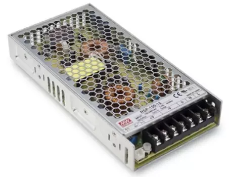 Преобразователь AC-DC сетевой Mean Well RSP-150-15 источник питания 15В с диапазоном входных напряжений 85-264 В, мощность 150Вт