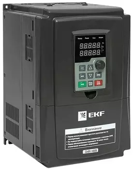 Преобразователь частоты EKF VT100-018-3B 18/22кВт 3х400В с торм. модулем VECTOR-100