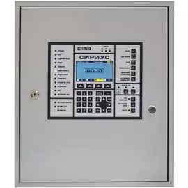 Прибор Болид Сириус приемно-контрольный и управления пожарный до 4096 входов, до 1024 выходов, до 1024 зон, до 128 групп, до 2048 пользователей, до 25