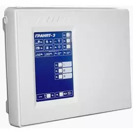 Прибор приёмно-контрольный Сибирский Арсенал Гранит-3 3 зоны, 2 ПЦН, под аккумулятор 4/7 Ач, гибкое программирование