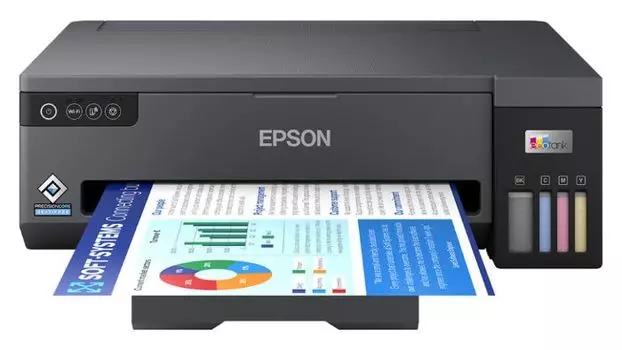 Принтер цветной Epson EcoTank L11050 (УЦЕНЕННЫЙ) A3, 4800x1200 dpi, ч/б - 30 стр/мин (А4), USB, Wi-F