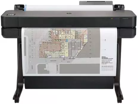 Принтер HP DesignJet T630 (УЦЕНЕННЫЙ) 36",4color,2400x1200dpi,1Gb, 30spp(A1),USB/GigEth/Wi-Fi,stand,media bin,rollfeed,sheetfeed,tray50(A3/A4), autocu