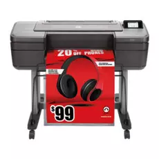 Принтер HP DesignJet Z6 PS T8W15A 24", 6 colors, pigment ink, 2400x1200dpi, 128 Gb(virtual), 500 Gb HDD, GigEth/host USB type-A, stand