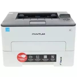 Принтер монохромный лазерный Pantum P3308DN/RU А4, 33стр/мин, 1200 X 1200 dpi, 256Мб RAM, дуплекс, лоток 250 л. USB, LAN, стартовый комплект