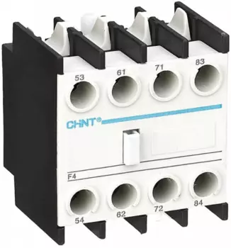 Приставка доп. контакты CHINT 257026 F4-40 к контактору NC1 и NC2