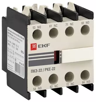 Приставка доп. контакты EKF ctr-sc-25 ПКЭ-22 2NO+2NC