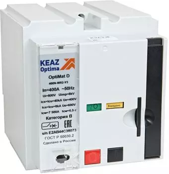 Привод КЭАЗ 233121 двигательный OptiMat D400...630-230AC-УХЛ3